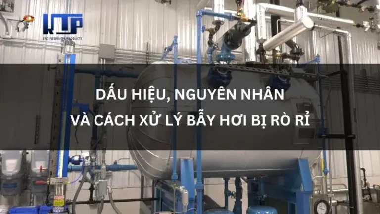 bẫy hơi bị rò rỉ