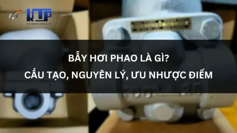 bẫy hơi phao