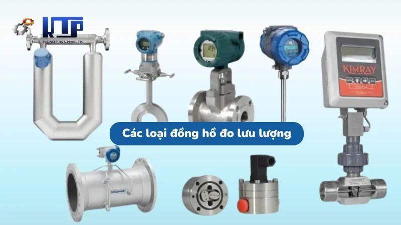 Các thiết bị đo lường lưu lượng phổ biến