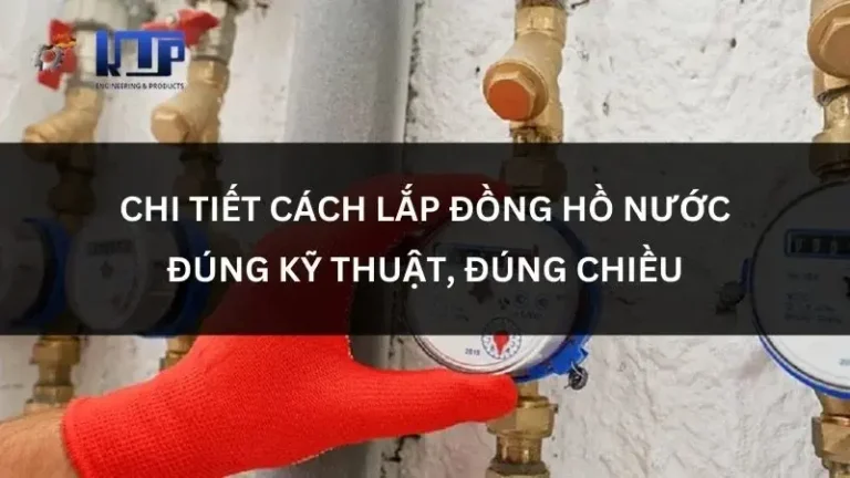 cách lắp đồng hồ nước