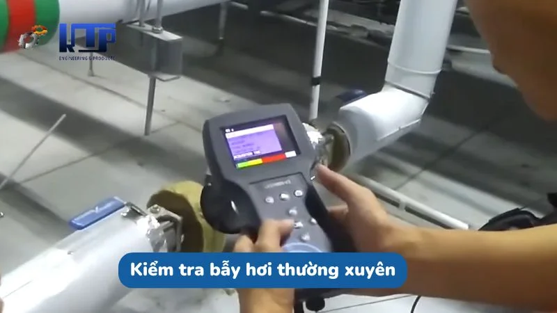 Thiết bị kiểm tra bẫy hơi chuyên nghiệp, đảm bảo an toàn