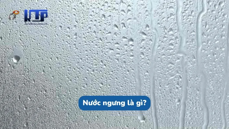 Nước ngưng là trạng thái lỏng của nước được tạo thành khi hơi nước bị làm lạnh