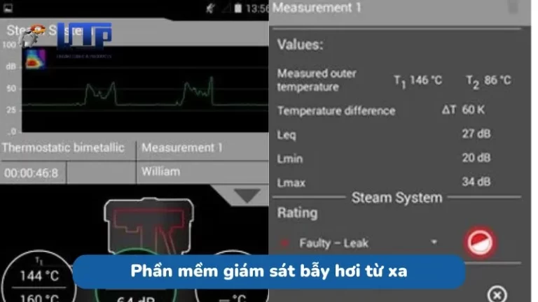 Phần mềm giám sát bẫy hơi từ xa hiệu quả, tiện lợi