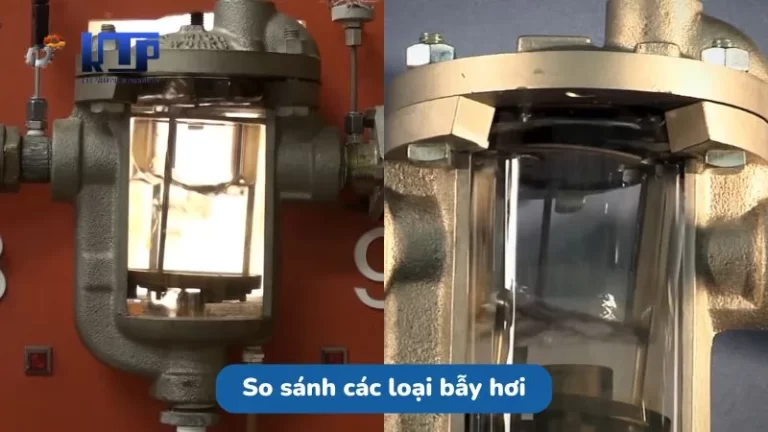 So sánh các loại bẫy hơi phổ biến trong công nghiệp