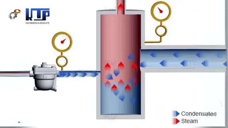 áp suất ngược gây giảm hiệu suất trao đổi nhiệt