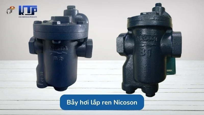 Bẫy hơi lắp ren Nicoson bền bỉ