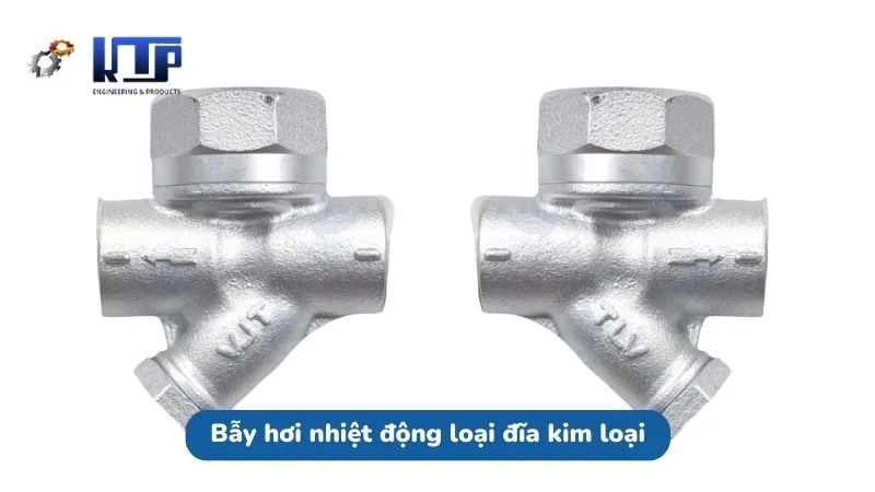 Bẫy hơi nhiệt động loại đĩa kim loại