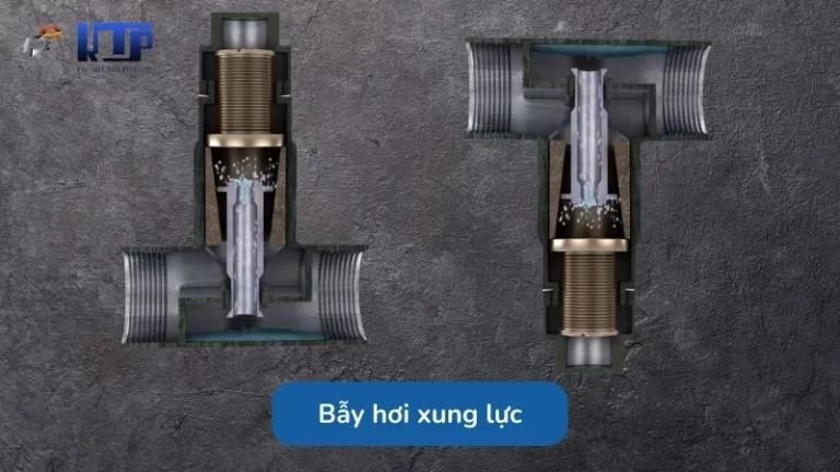 Bẫy hơi xung lực: Cấu tạo, nguyên lý hoạt động trong hệ thống