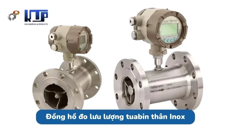 Đồng hồ đo đạc lưu lượng tuabin thân Inox