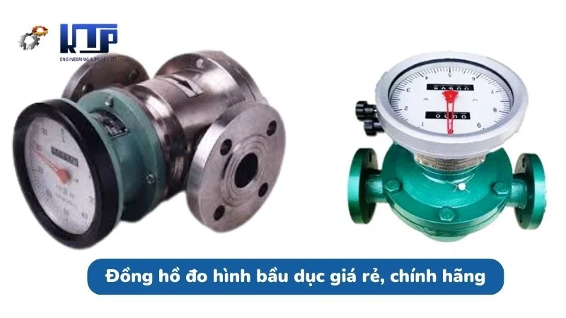 Đồng hồ đo hình Oval giá rẻ