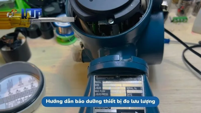 Hướng dẫn bảo dưỡng thiết bị đo lưu lượng an toàn