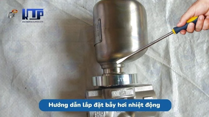 Hướng dẫn lựa chọn và lắp đặt bẫy hơi nhiệt động đúng cách
