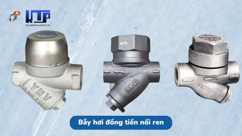 Steam Trap đồng tiền nối ren tiện lợi